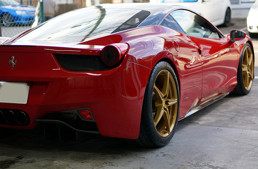 フェラーリ458イタリアのコーティング施工事例ph_2