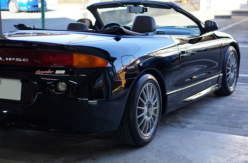 エクリプス スパイダーのコーティング施工事例ph_2