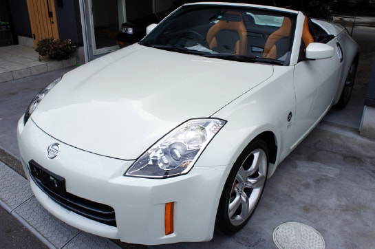 Z33 ロードスターのコーティング施工事例ph_1