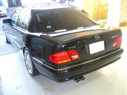 AMG E60 リミテッドエディションのコーティング施工事例ph_3