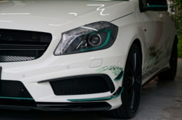 A45 AMG 4MATIC ペトロナス グリーンエディションのコーティング施工事例ph_3