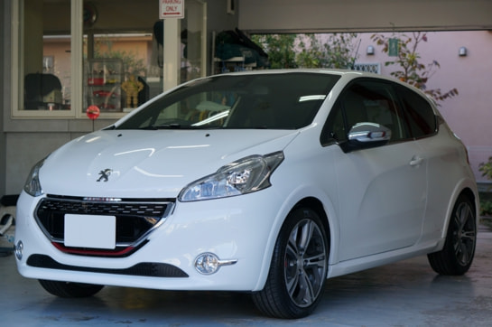 プジョー208GTiのコーティング施工事例ph_1