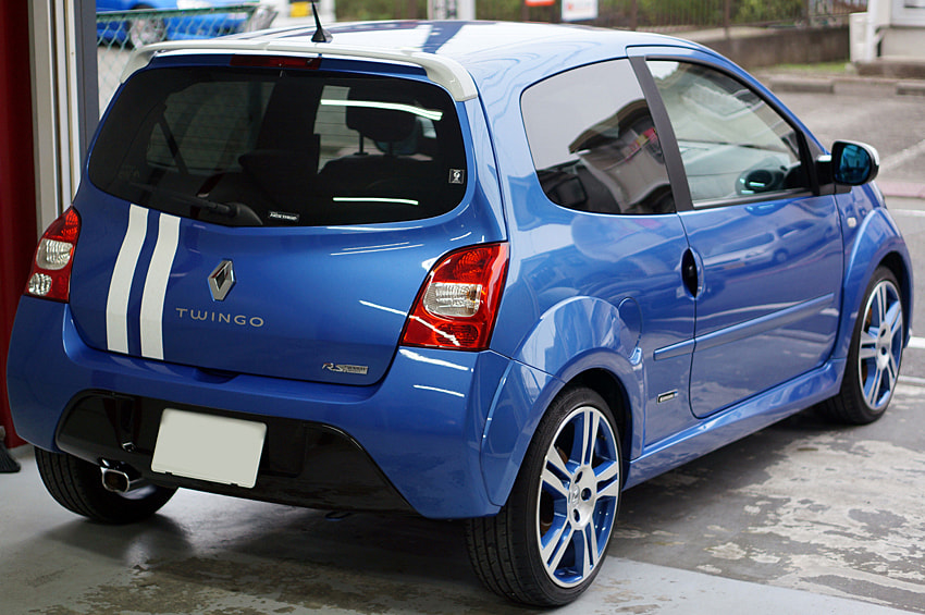 トゥインゴゴルディーニRSのコーティング施工事例ph_2