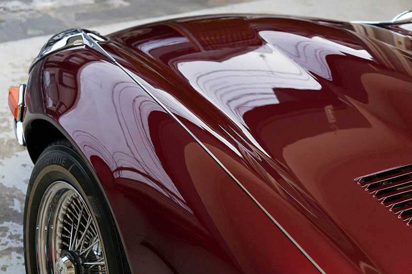 ジャガーEタイプシリーズ3ロードスターのコーティング施工事例ph_3