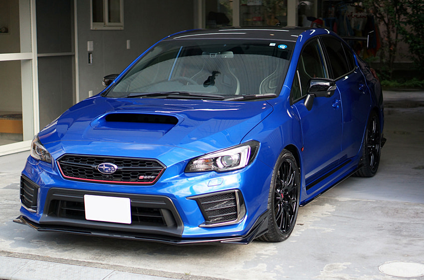 WRX STI S208 NBRのコーティング施工事例ph_1